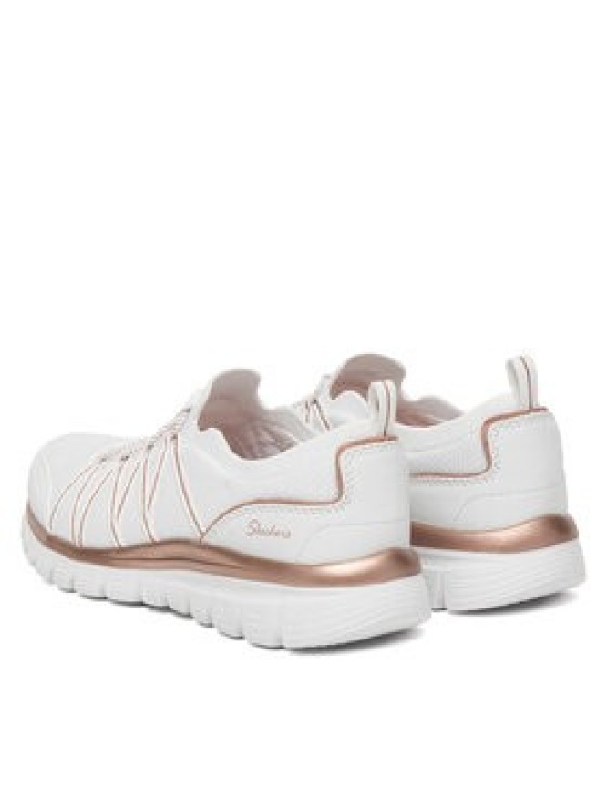 Skechers Sneakersy Graceful 100888/WTRG Biały