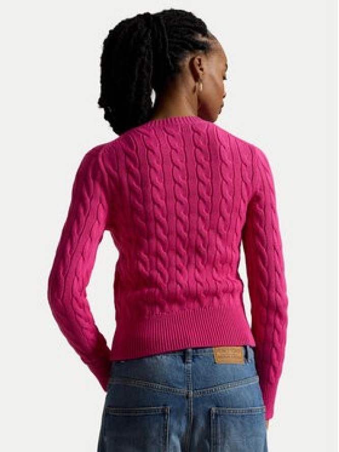 Polo Ralph Lauren Kardigan 211971868509 Różowy Slim Fit