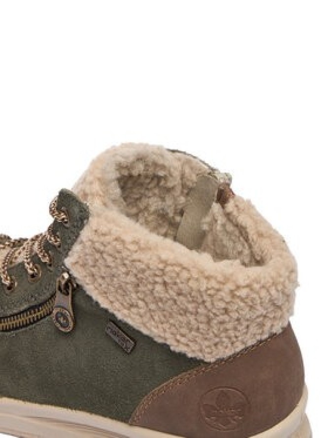 Rieker Trzewiki CEO-L7701-54 Zielony