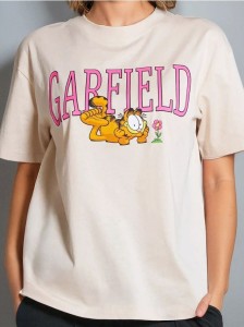 Koszulka Garfield - kremowy