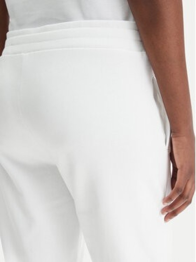 Versace Jeans Couture Spodnie dresowe 80HAAT02 CF01T Biały Regular Fit