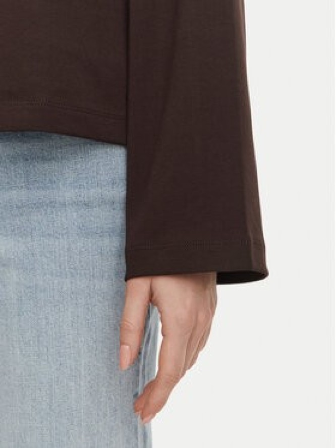 Tommy Hilfiger Bluzka WW0WW51740 Brązowy Relaxed Fit