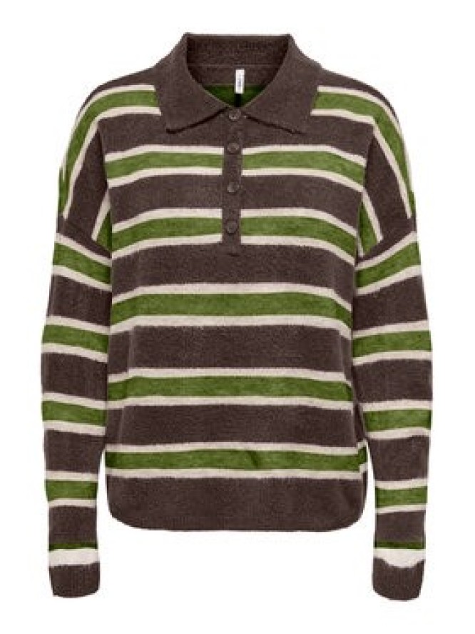 ONLY Sweter Talio 15358606 Szary Regular Fit