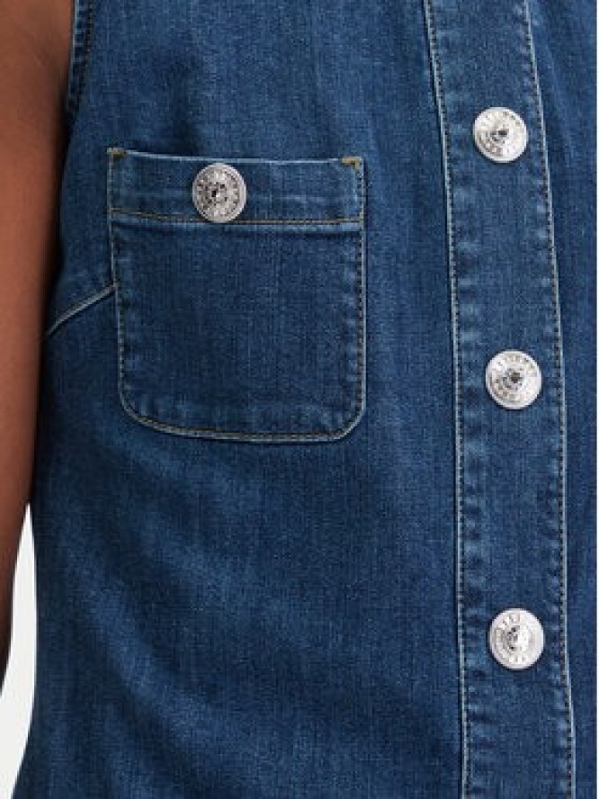 Liu Jo Sukienka codzienna UA6334 D0275 Niebieski Regular Fit