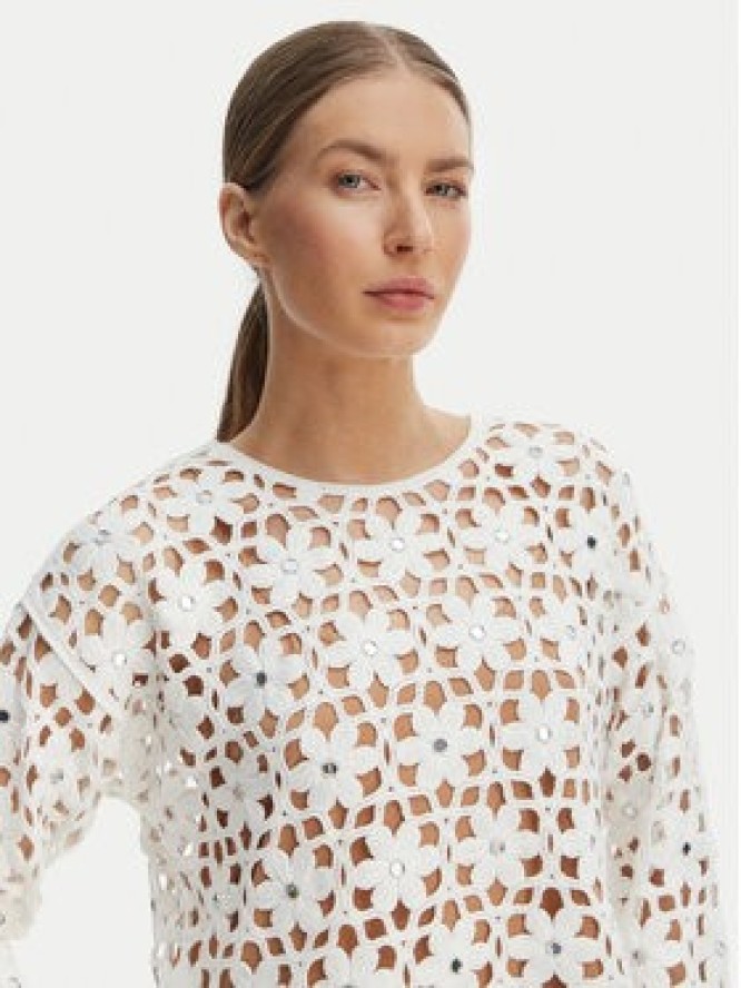 MICHAEL Michael Kors Bluzka MS651ZMKNE Biały Regular Fit