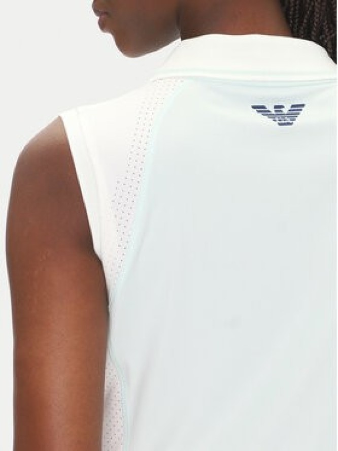 EA7 Emporio Armani Koszulka techniczna 7W000200 AF13282 M9040 Biały Regular Fit