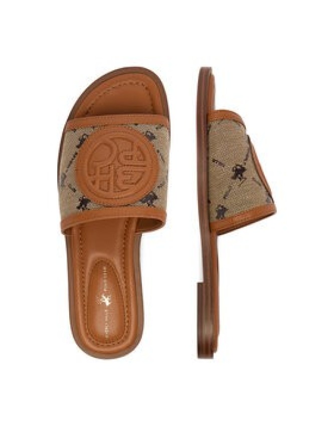 Beverly Hills Polo Club Klapki EO-HY6692-3 Brązowy