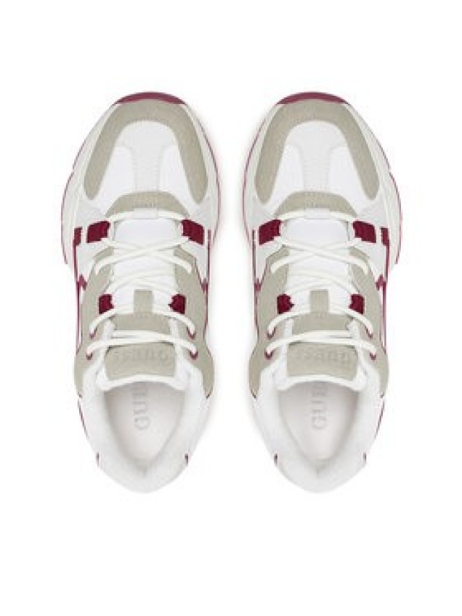 Guess Sneakersy FLJCAR ELE12 Biały