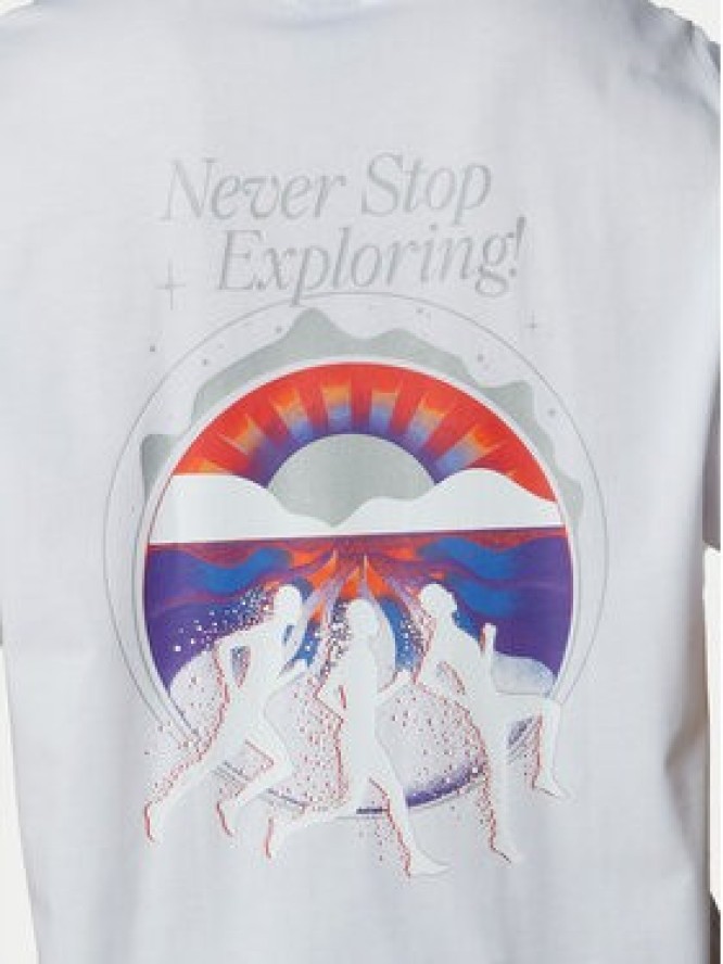 The North Face T-Shirt Unisex SS Never Stop NF0A8C3A Biały Relaxed Fit