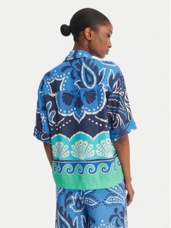 Banana Moon Koszula Hattie Clearive MYY56 Błękitny Regular Fit