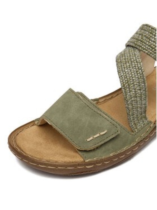 Rieker Sandały CEO-V2862-52 Zielony