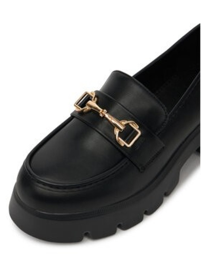 DeeZee Loafersy HXG2052-296A Czarny