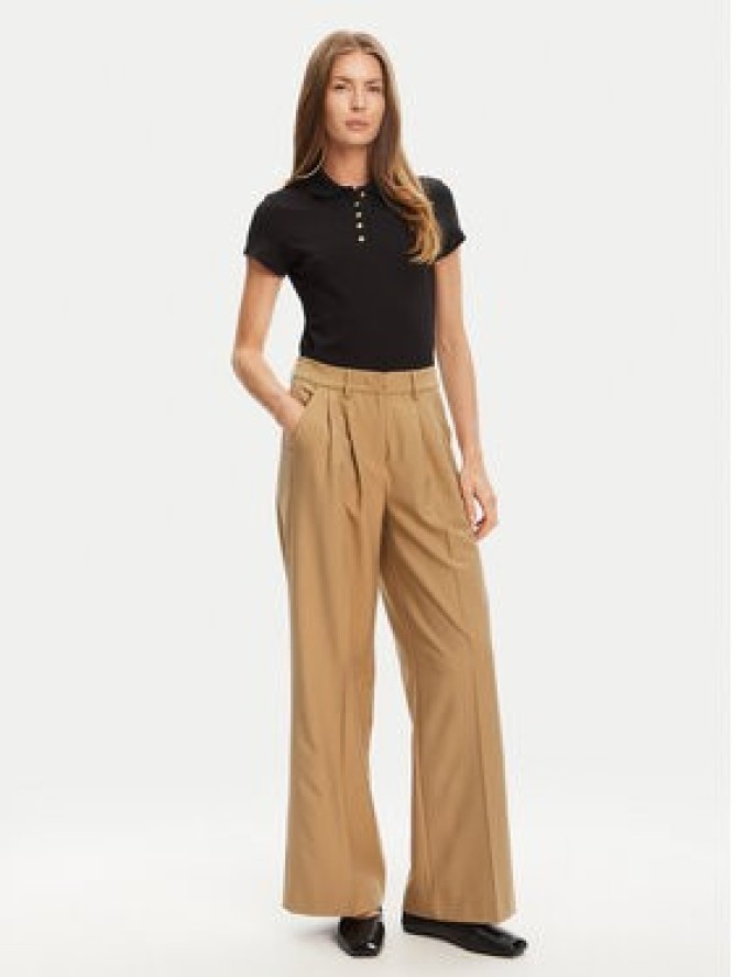 Tommy Hilfiger Polo Gold Button WW0WW45768 Czarny Slim Fit