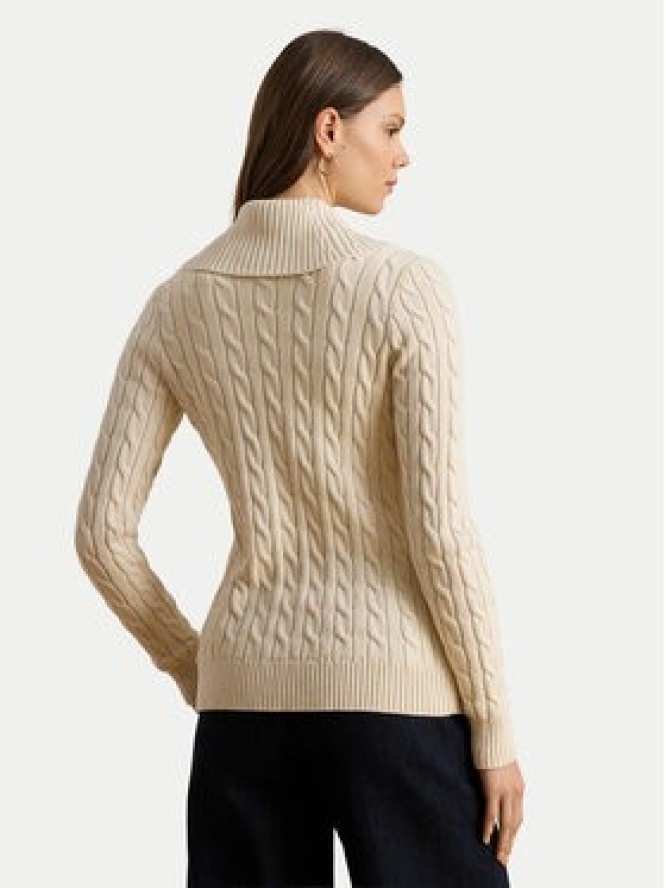 LAUREN RALPH LAUREN Kardigan 200P03473003 Beżowy Regular Fit