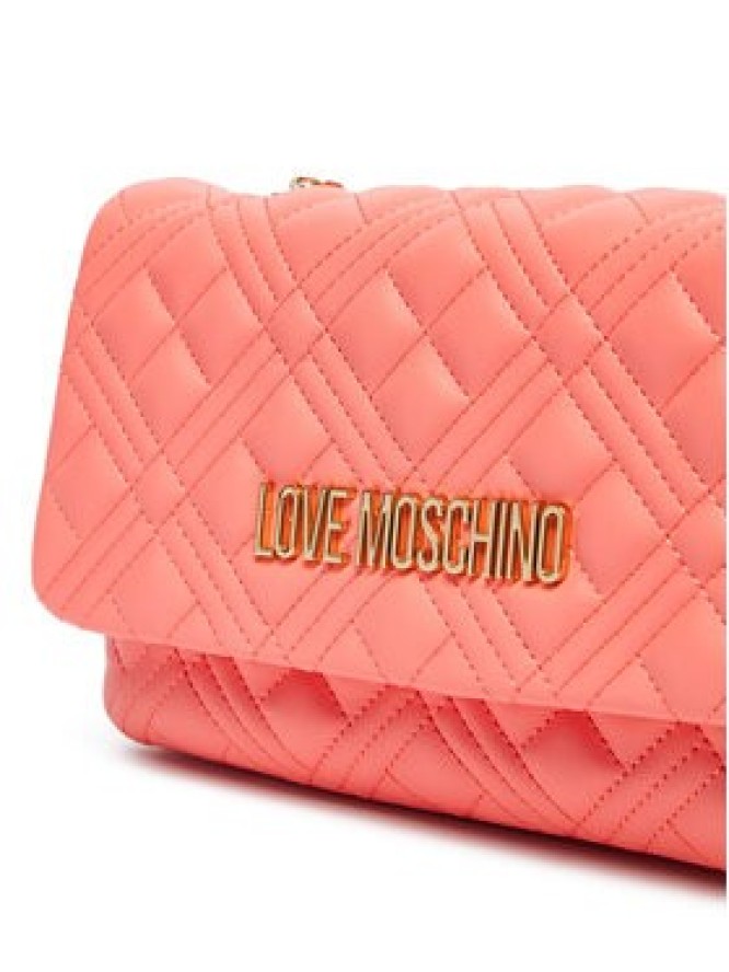 LOVE MOSCHINO Torebka JC4097PP1MLA0464 Koralowy