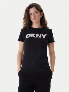 DKNY Sport T-Shirt DP5T9923 Czarny Regular Fit