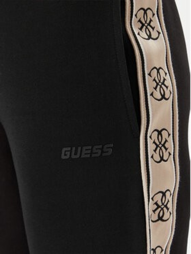 Guess Spodnie dresowe Britney V2YB15 KB3P2 Czarny Regular Fit