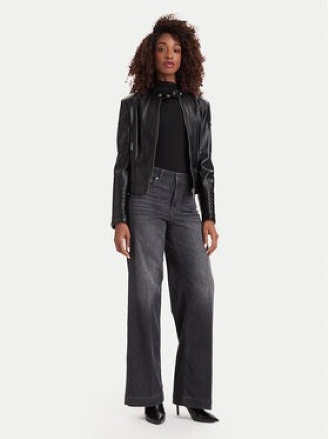 Liu Jo Jeansy UF6061 DS081 Czarny Flare Fit