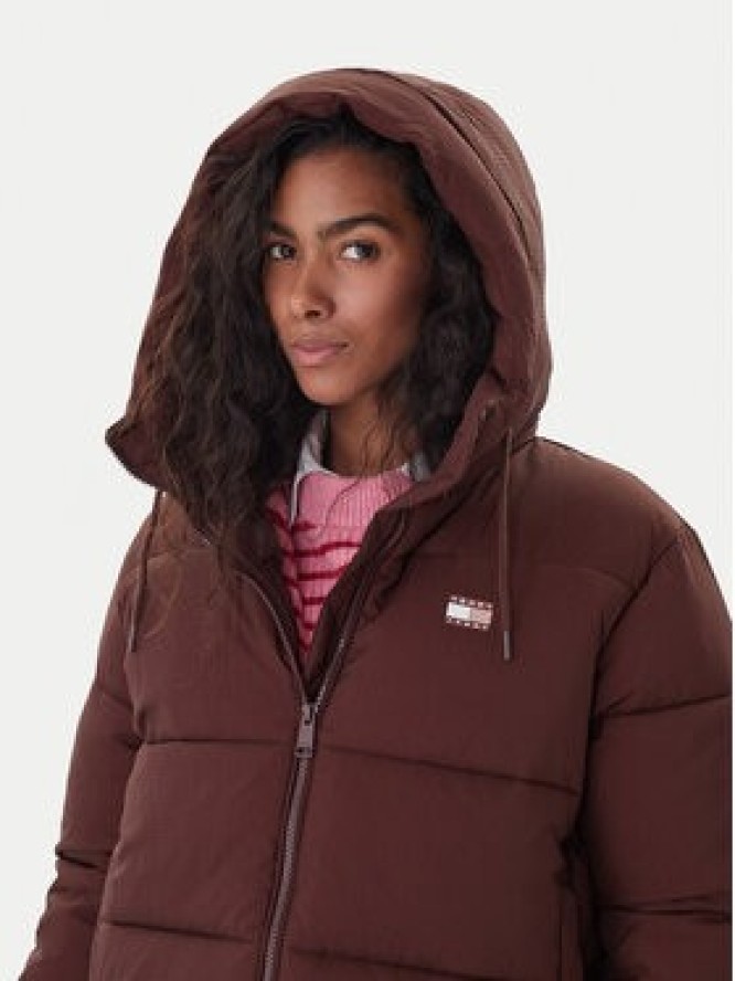 Tommy Jeans Kurtka zimowa DW0DW21625 Brązowy Regular Fit