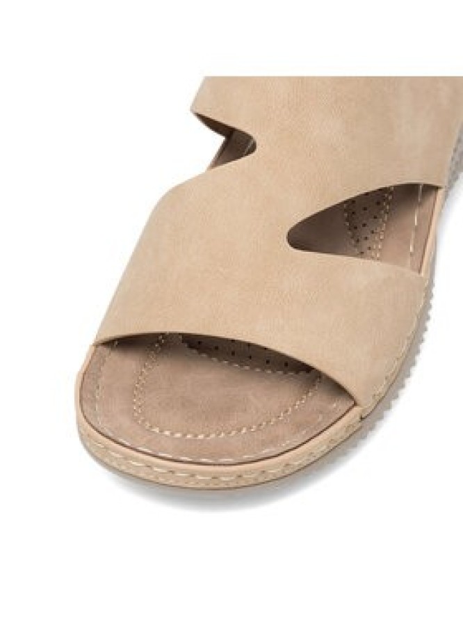 Clara Barson Klapki WYL0510-22 Beżowy