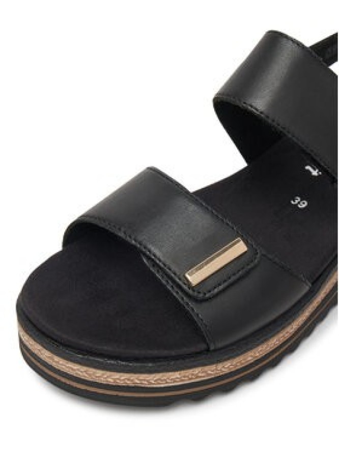 Remonte Sandały D0Q59-00 Czarny