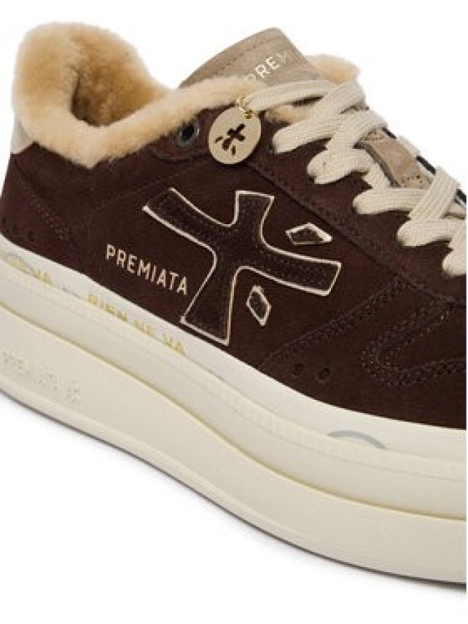 Premiata Sneakersy MICOL VAR 7894M Brązowy