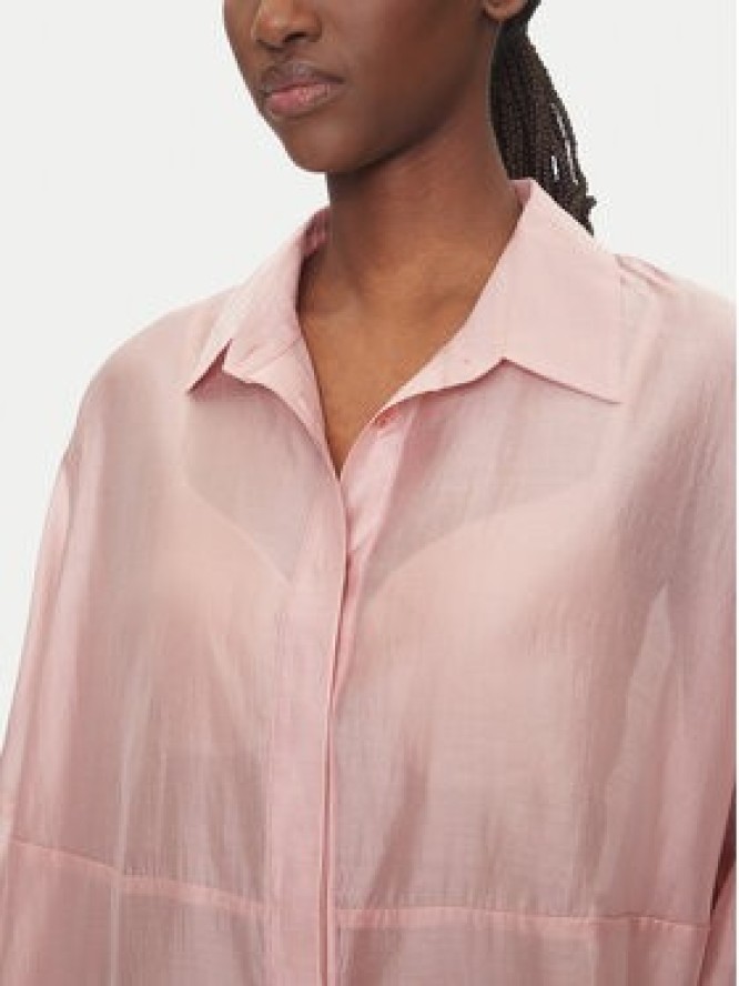 ACCESS FASHION Koszula 53-7068-104 Różowy Loose Fit