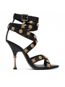 Just Cavalli Sandały 80RA3S40 ZSE55 Czarny