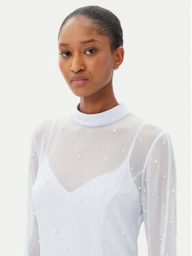 French Connection Sukienka koktajlowa 71YBD Błękitny Regular Fit