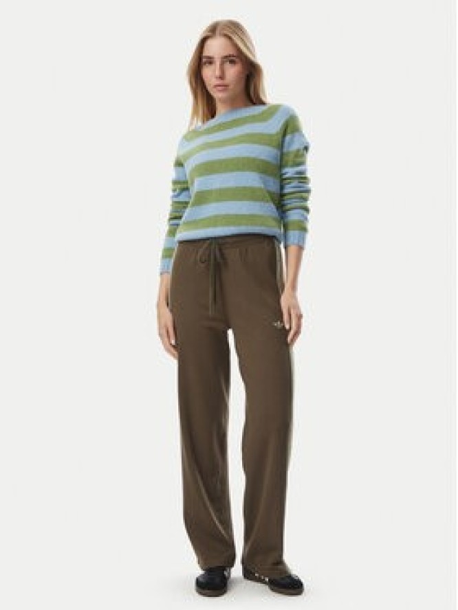 adidas Spodnie dresowe Firebird KS7362 Brązowy Regular Fit