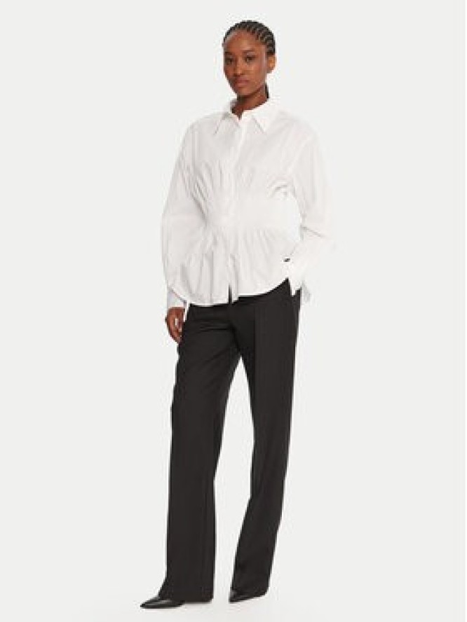 French Connection Koszula 72ZDP Biały Regular Fit