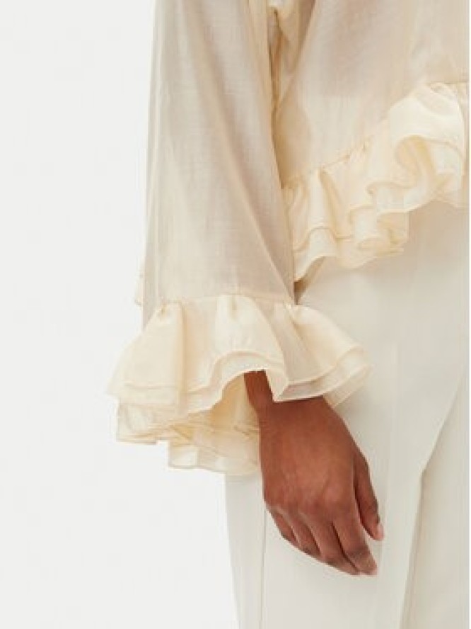 Kontatto Bluzka MV305C Beżowy Regular Fit