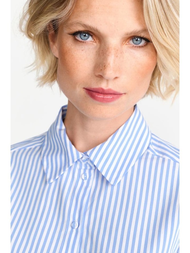 Rich&Royal Bluzka w kolorze błękitno-białym rozmiar: 34