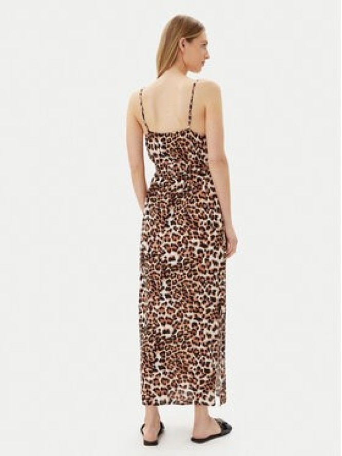 Vero Moda Sukienka letnia Easy 10307995 Brązowy Regular Fit