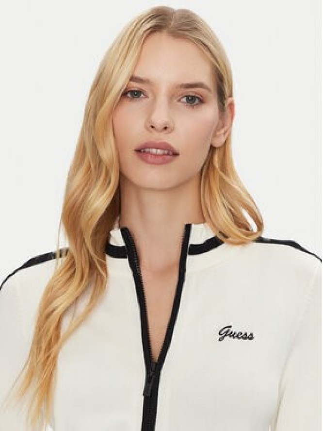 Guess Bluza V5GQ01 Z3D60 Beżowy Regular Fit