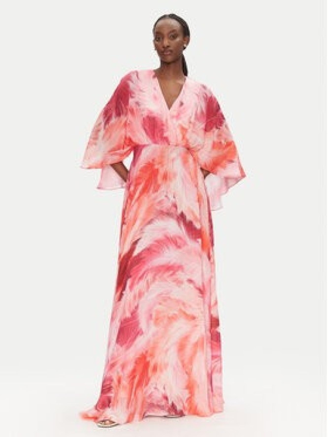 ACCESS FASHION Sukienka wieczorowa 53-3410-0025 Różowy Regular Fit