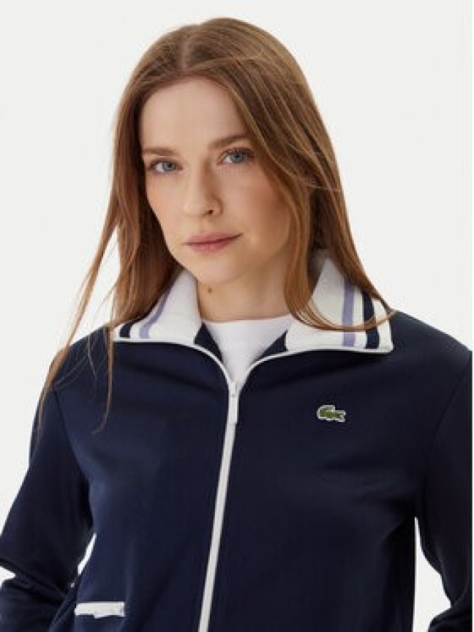 Lacoste Bluza SF5252 Granatowy Regular Fit