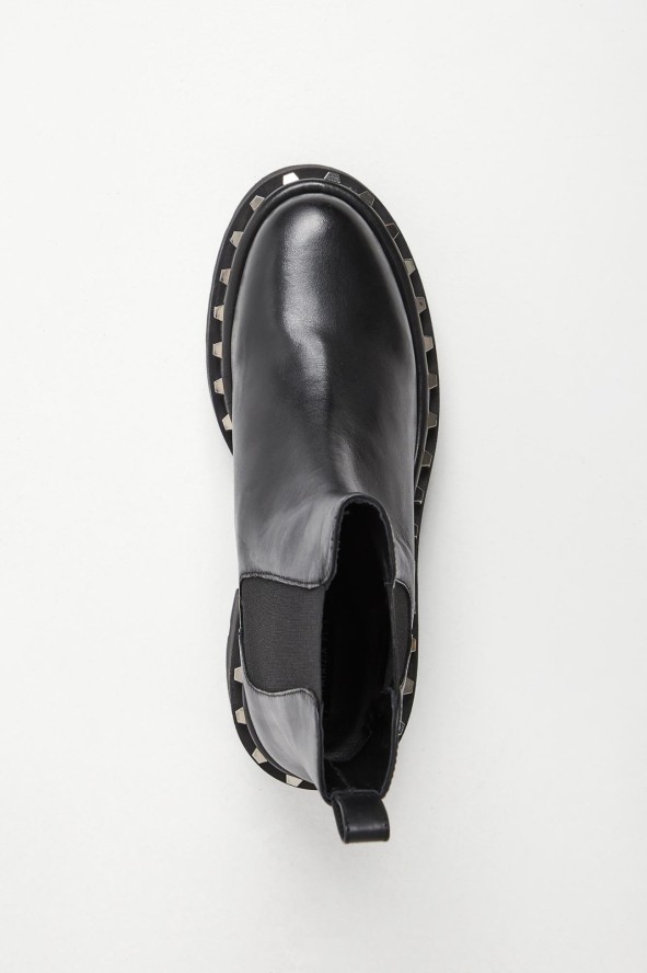 Botki skórzane damskie PATRIZIA PEPE