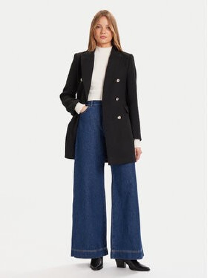 Morgan Płaszcz przejściowy 252-GCHA Czarny Regular Fit