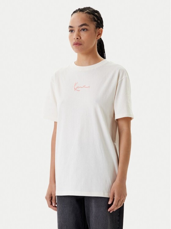 Karl Kani T-Shirt Signature Cherry Print PD00005460 Biały Oversize