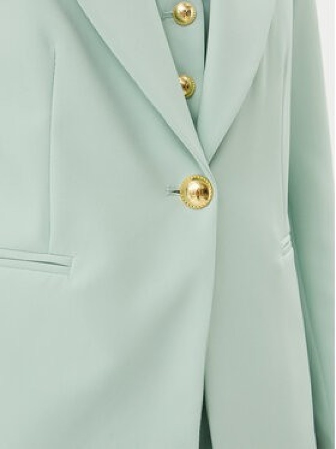 Maryley Marynarka 25EB187/M27/43SP Zielony Regular Fit