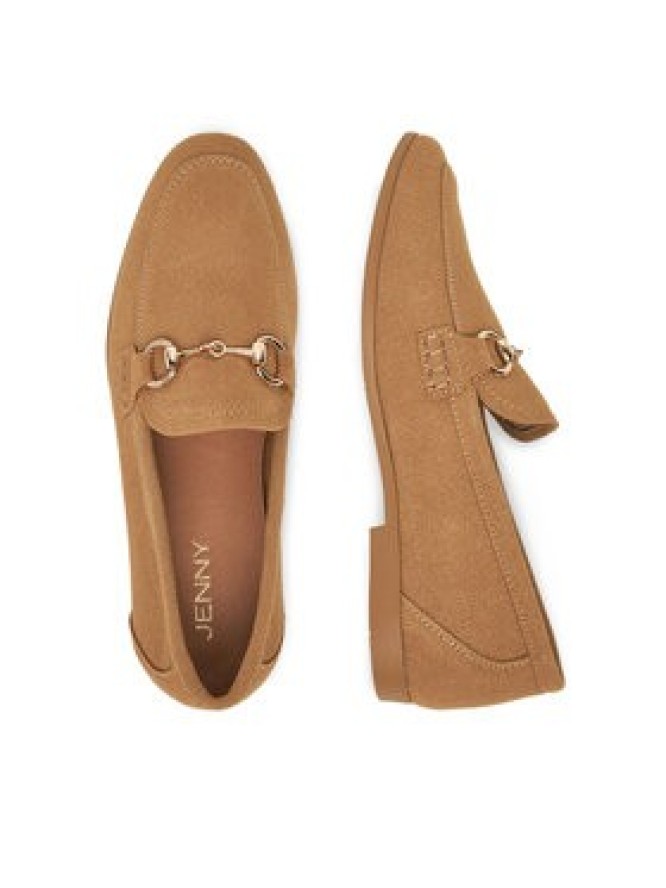 JENNY Loafersy HY60163-9 Brązowy