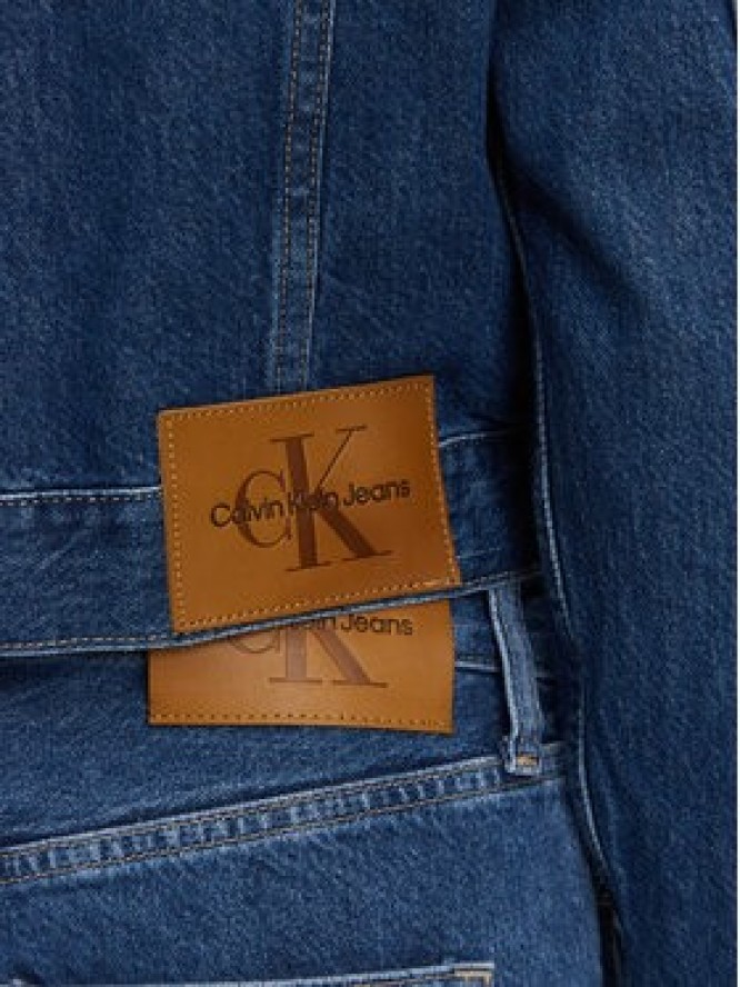 Calvin Klein Jeans Kurtka jeansowa 90's J20J225183 Niebieski Regular Fit