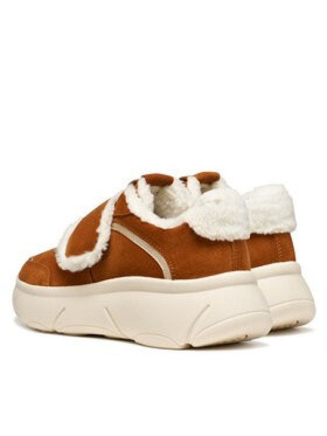 Geox Sneakersy D Nebula 2.0 X D56NHD 022NF C6001 Brązowy