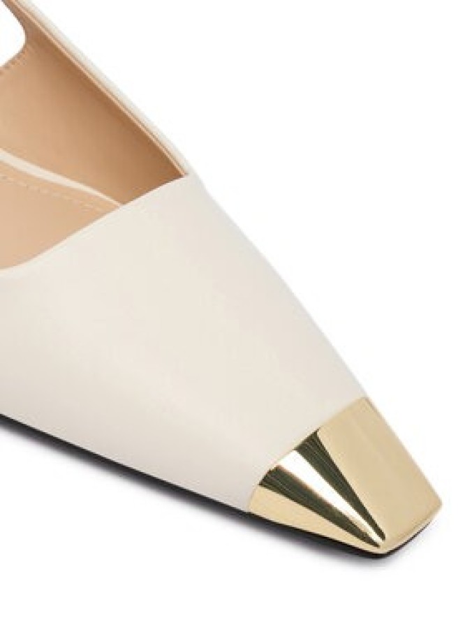 Furla Czółenka Metal Slingback YM29FML X30000 CN 1704S Kremowy