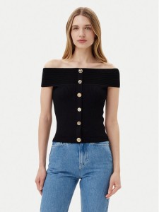 Morgan Sweter 251-MDONA M Czarny Regular Fit