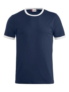 clique T-shirt Nome unisex bawełna czesana – lekko dopasowany, navy