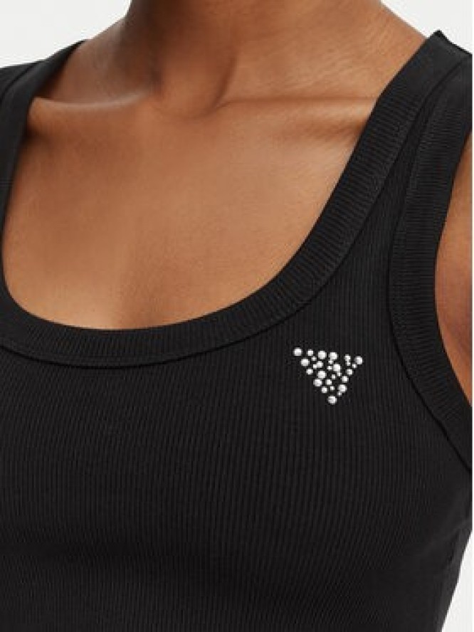 Guess Top V6GP07 K2987 Czarny Slim Fit