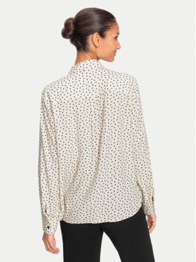 Olsen Koszula 12001951 Beżowy Regular Fit