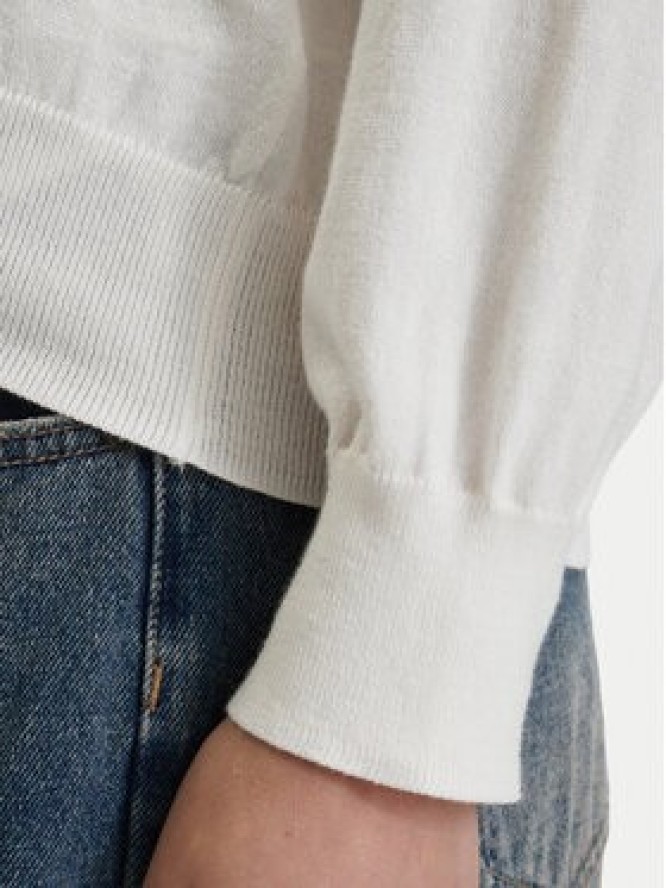 Tommy Jeans Sweter DW0DW22778 Biały Regular Fit